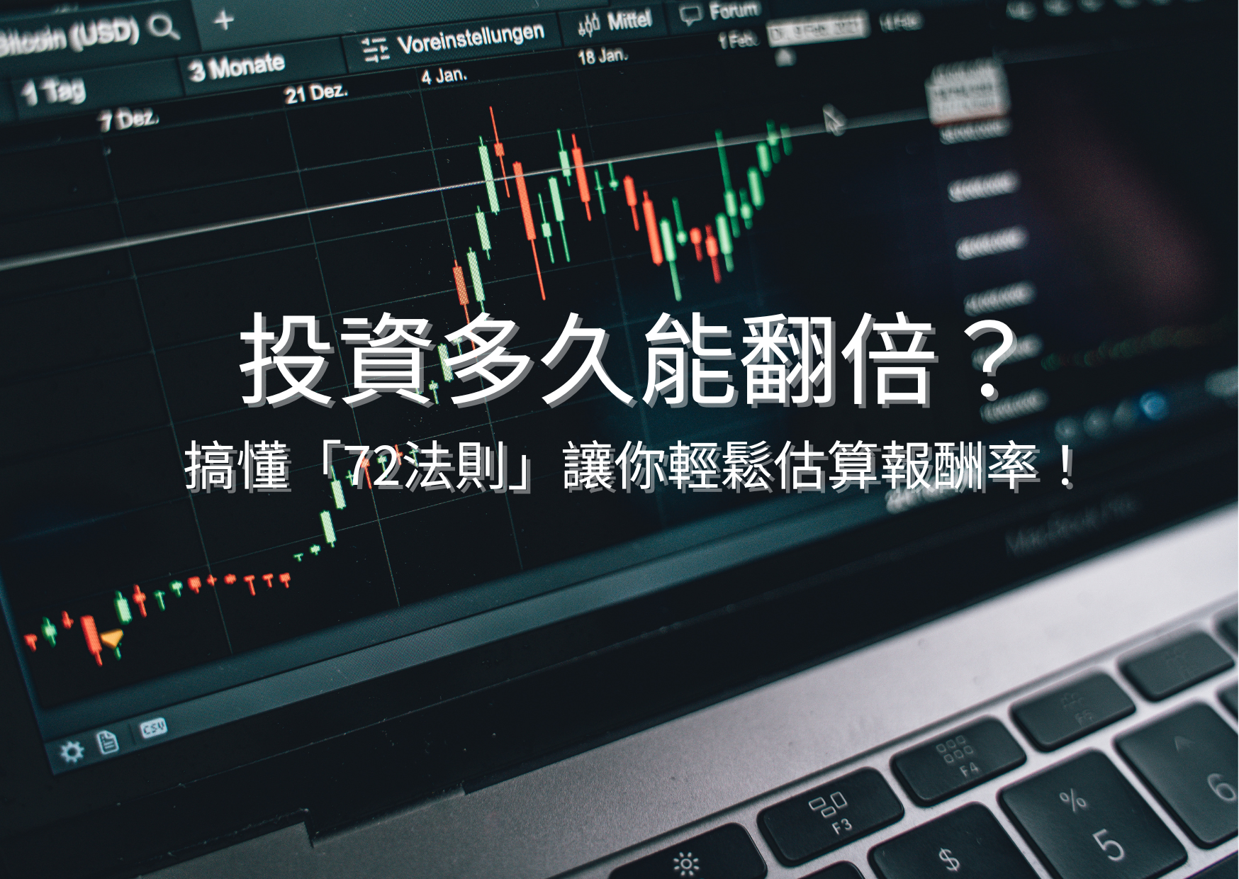 投資多久能翻倍?搞懂「72法則」讓你輕鬆估算報酬率!快速估算投資翻倍時間的簡單公式|投資新手必看